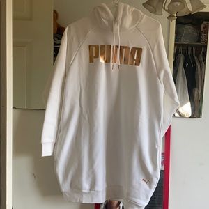 Original Puma sweatshirt dress w/side pocket